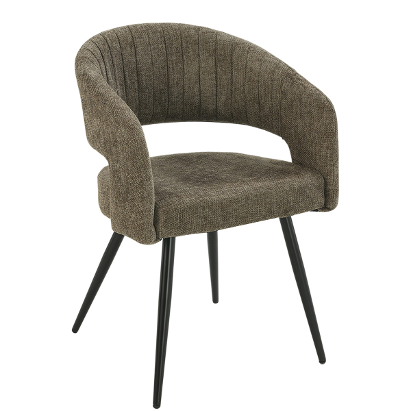 Καρέκλα Τραπεζαρίας (55x56x84) Spitishop Cathedra Brown