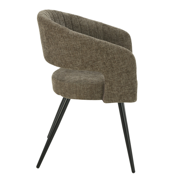 Καρέκλα Τραπεζαρίας (55x56x84) Spitishop Cathedra Brown