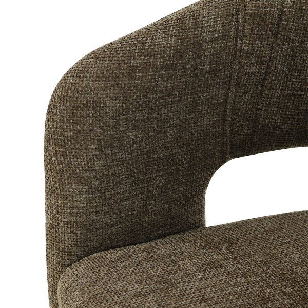 Καρέκλα Τραπεζαρίας (55x56x84) Spitishop Cathedra Brown