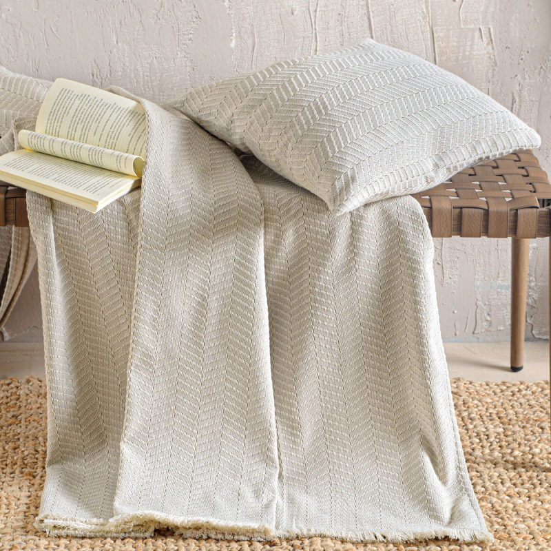 Ριχτάρι Καναπέ Τριθέσιου (180x280) Rythmos Ewan Beige