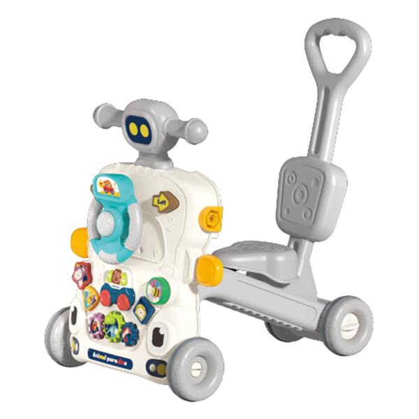 Περπατούρα Bebe Stars Robbie 6 Ιn 1 Grey 4242