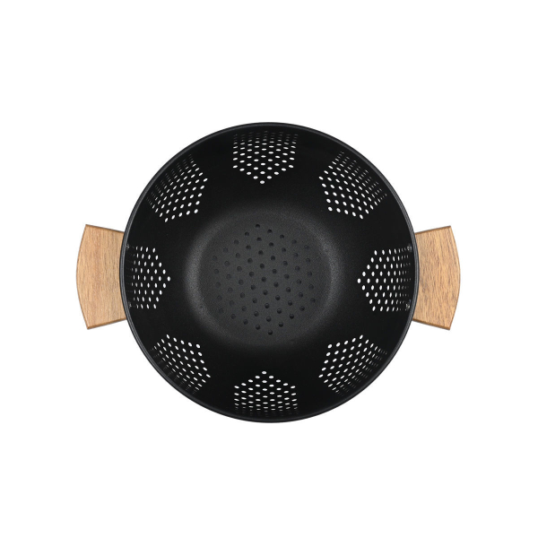 Σουρωτήρι (Φ22) Estia Allure Μαύρο 01-19228