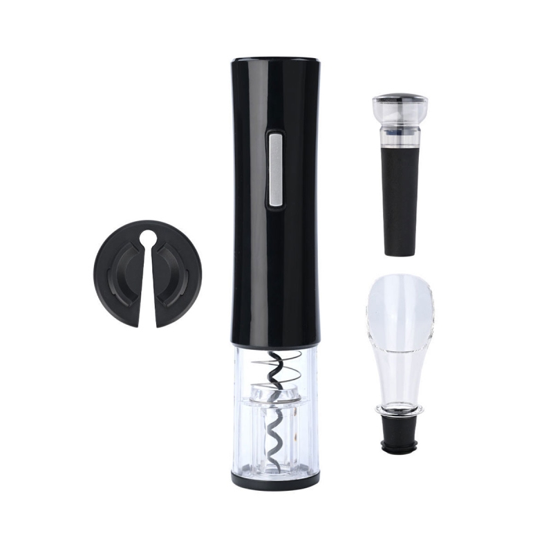 Ηλεκτρικό Ανοιχτήρι - Τιρμπουσόν & Αξεσουάρ Κρασιού (Σετ 4τμχ) Estia 01-24727