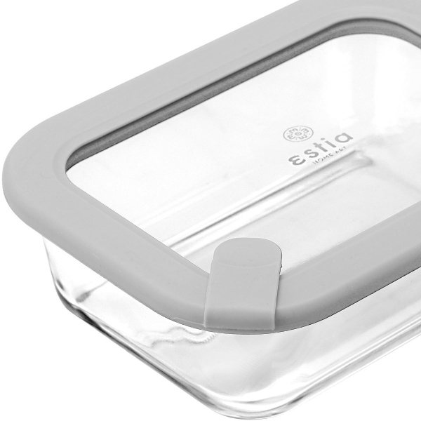 Φαγητοδοχείο 640ml Estia Click & Seal Γκρι 01-26417