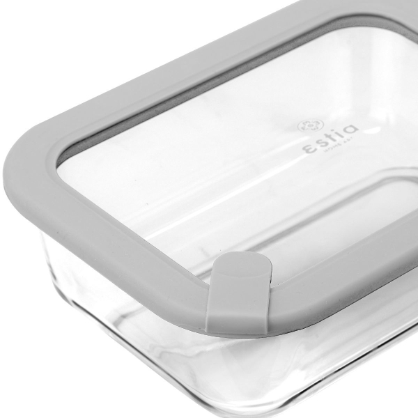 Φαγητοδοχείο 1.05lt Estia Click & Seal Γκρι 01-26424