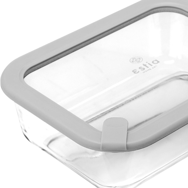 Φαγητοδοχείο 1.52lt Estia Click & Seal Γκρι 01-26431