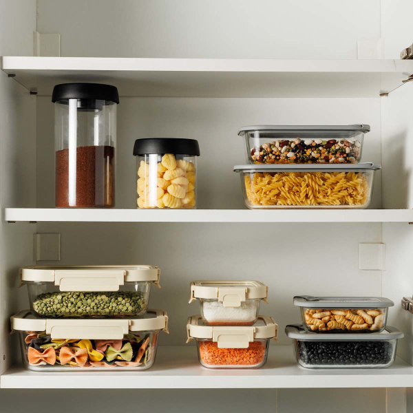 Φαγητοδοχείο 640ml Estia Click & Seal Ivory 01-26455