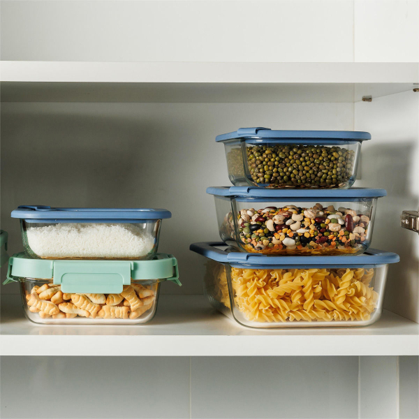 Φαγητοδοχείο 370ml Estia Click & Seal Μπλε 01-26516