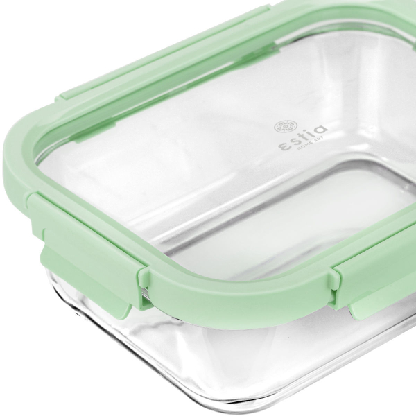 Φαγητοδοχείο 1.52lt Estia Click & Seal Mint 01-26585