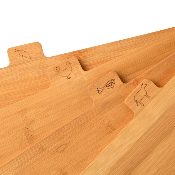 Ξύλα Κοπής Σε Σταντ (Σετ 5τμχ) Estia Bamboo Essentials 01-26707