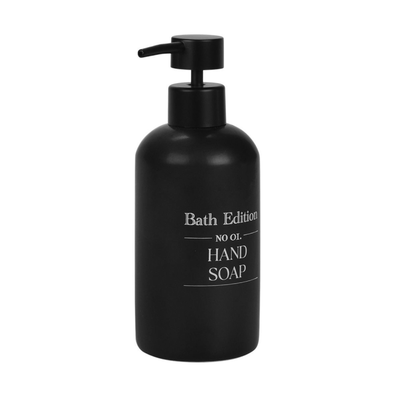 Dispenser Μπάνιου 310ml (Φ7x19) Estia Myst Μαύρο 02-26851