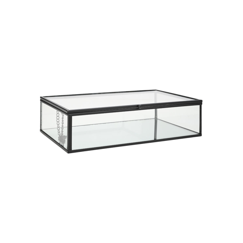 Κουτί Αποθήκευσης (24x14x6) Estia Μαύρο 02-28176