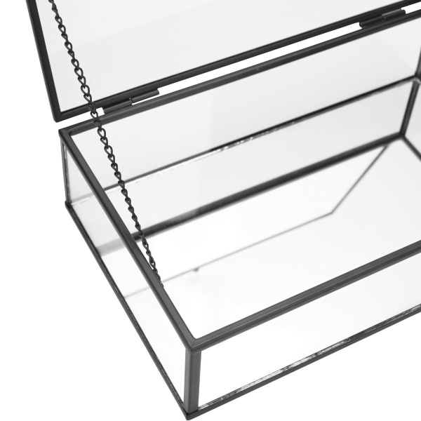 Κουτί Αποθήκευσης (24x14x6) Estia Μαύρο 02-28176