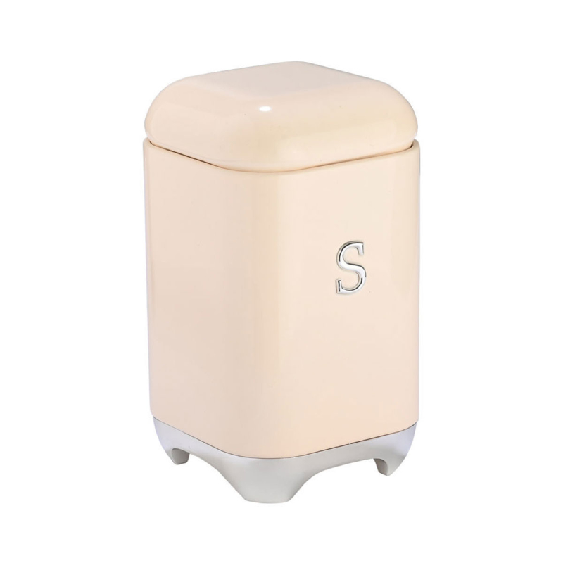 Δοχείο Ζάχαρης (11x11x18.8) Estia Epoque Κρεμ 01-28374