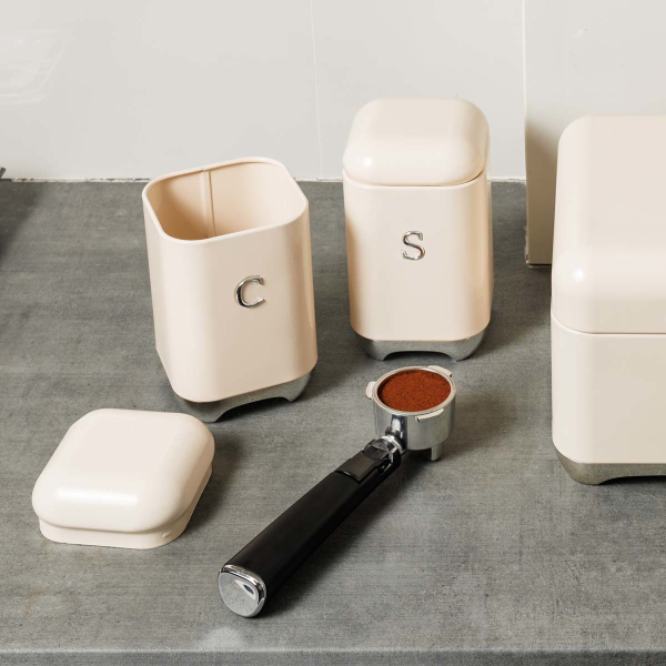 Δοχείο Ζάχαρης (11x11x18.8) Estia Epoque Κρεμ 01-28374