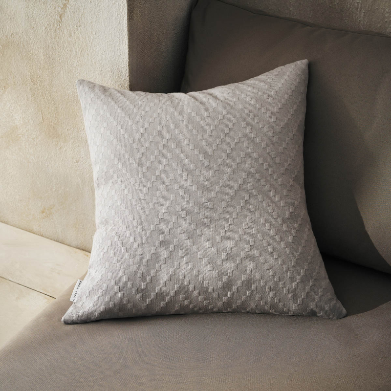 Διακοσμητική Μαξιλαροθήκη (50x50) Gofis Home Ori Rock Grey 401/15