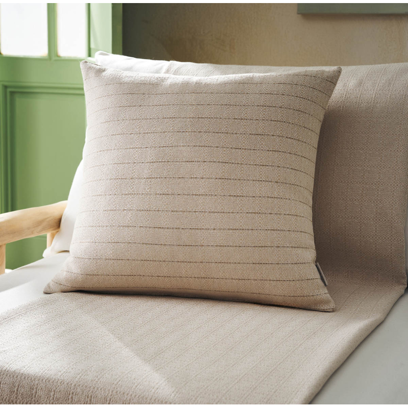 Διακοσμητική Μαξιλαροθήκη (50x50) Gofis Home Keira Cream 358/05