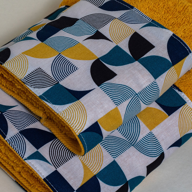 Πετσέτες Μπάνιου (Σετ 3τμχ) White Fabric Lewis Yellow 600gsm