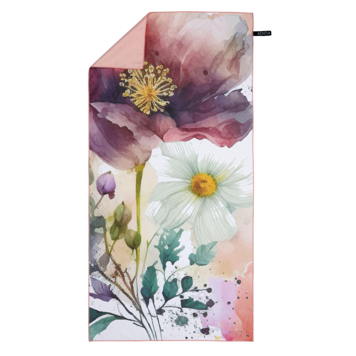 Πετσέτα Θαλάσσης Microfiber (80x160) 2 Όψεων Kentia Versus Resort 252 190gsm