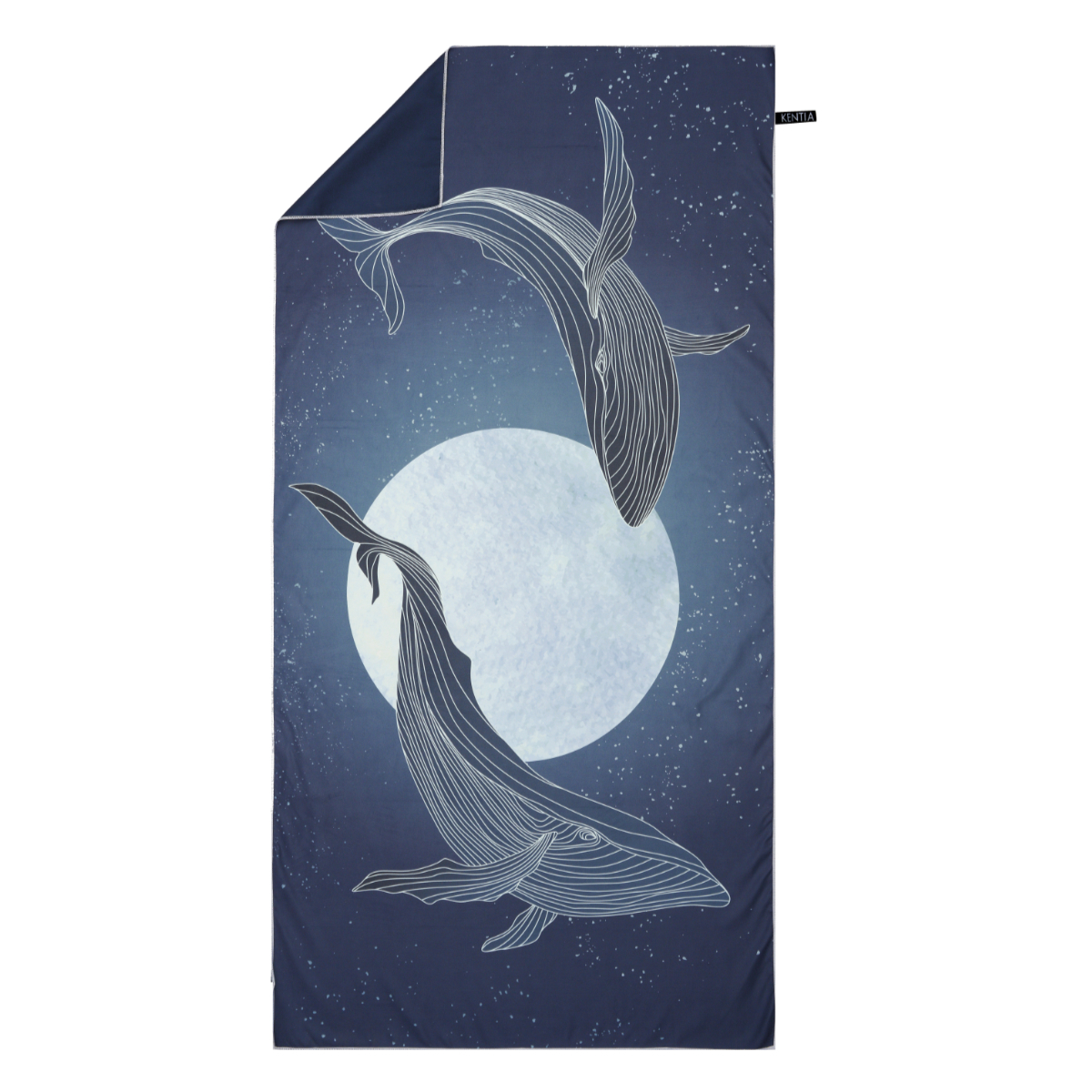 Πετσέτα Θαλάσσης Microfiber (90x180) 2 Όψεων Kentia Versus Resort 2514 190gsm