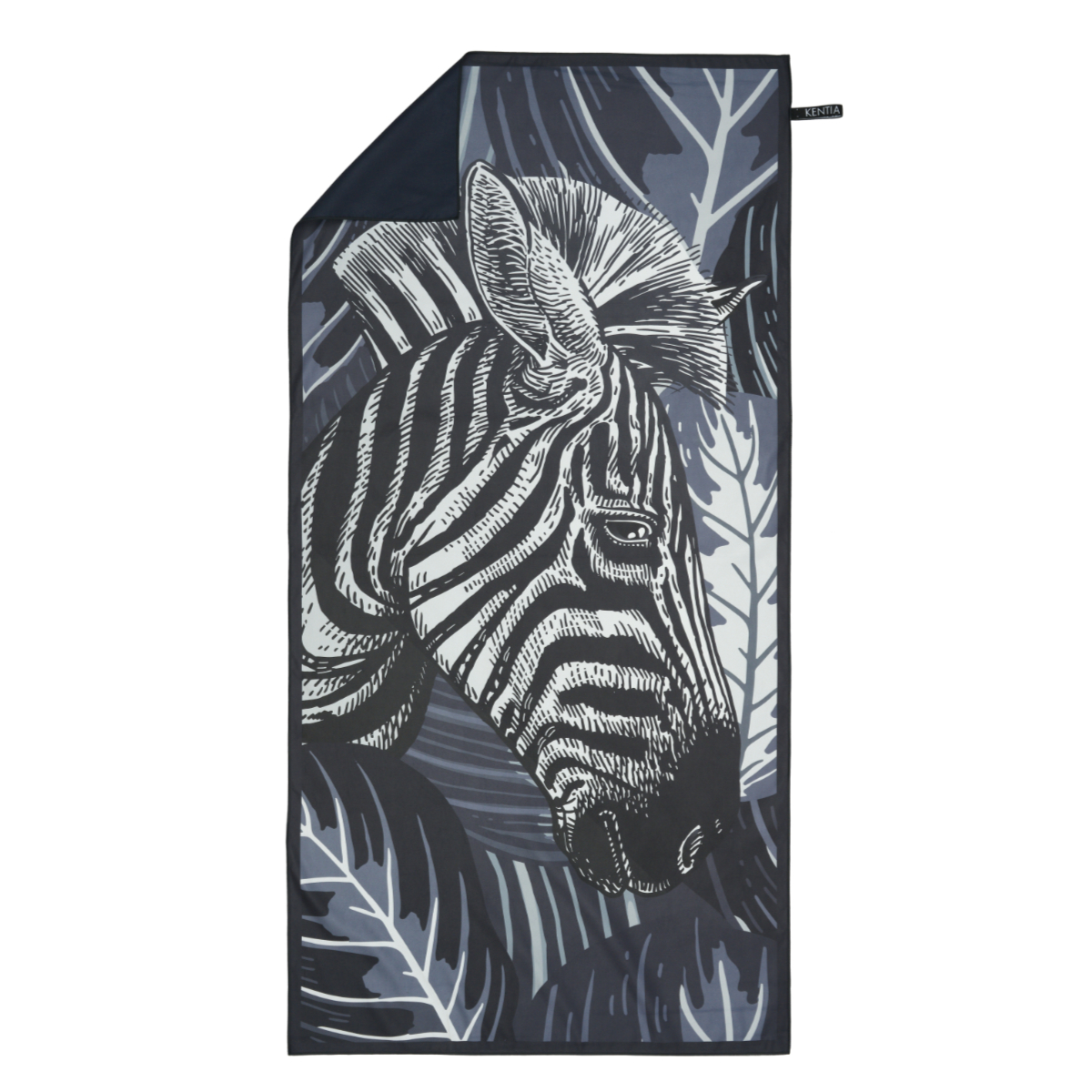 Πετσέτα Θαλάσσης Microfiber 2 Όψεων (90X180) Kentia Versus Resort 2517 190Gsm Home Πετσέτες Ενηλίκων Spitishop
