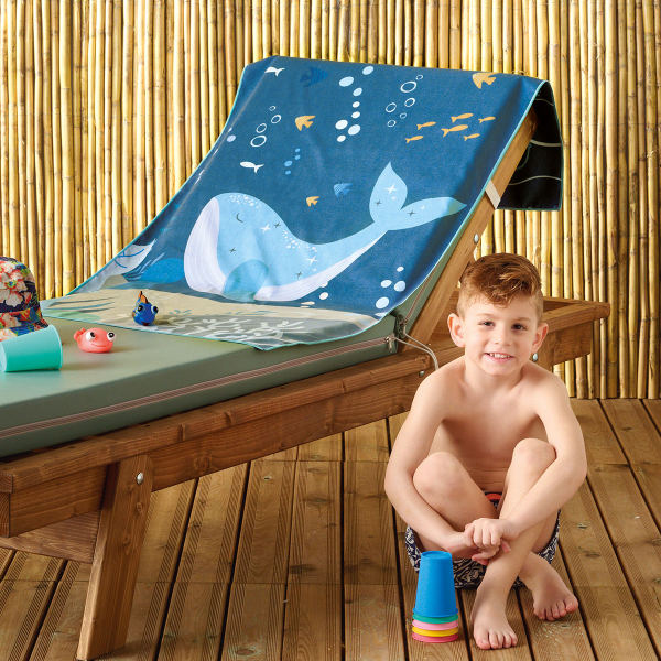 Παιδική Πετσέτα Θαλάσσης Microfiber 2 Όψεων (70x140) Kentia Versus Float 255