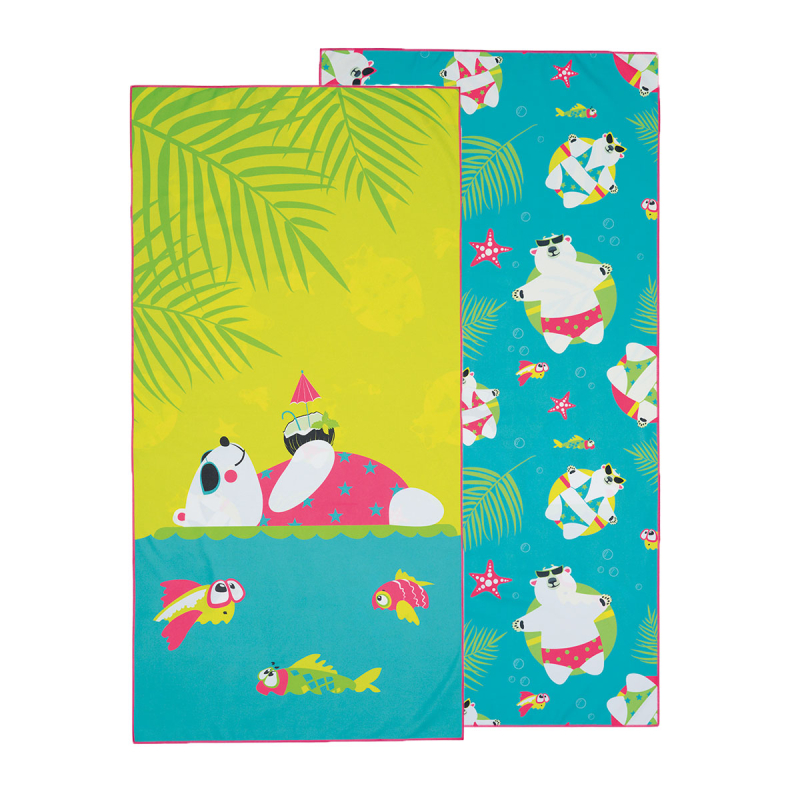 Παιδική Πετσέτα Θαλάσσης Microfiber 2 Όψεων (70x140) Kentia Versus Float 258