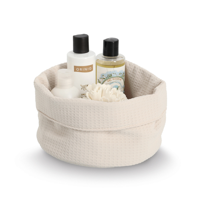 Καλάθια Αποθήκευσης (Φ20x12) Z-L Waffle Creme 14530