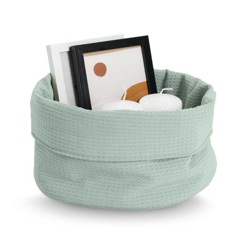 Καλάθια Αποθήκευσης (Φ25x13) Z-L Waffle Mint 14534