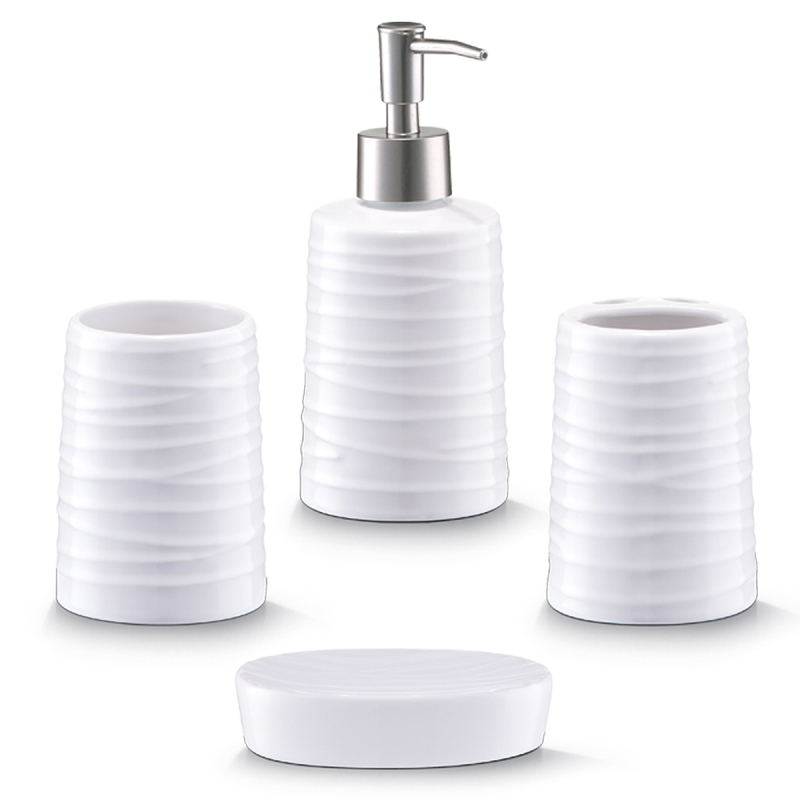 Αξεσουάρ Μπάνιου (Σετ 4τμχ) Z-L 18266