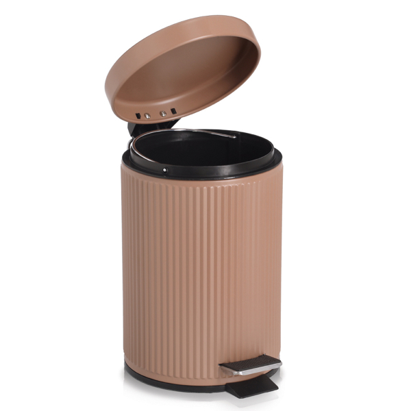 Κάδος Απορριμμάτων Μπάνιου (Φ17x26) Z-L 3lt Mocca 18963