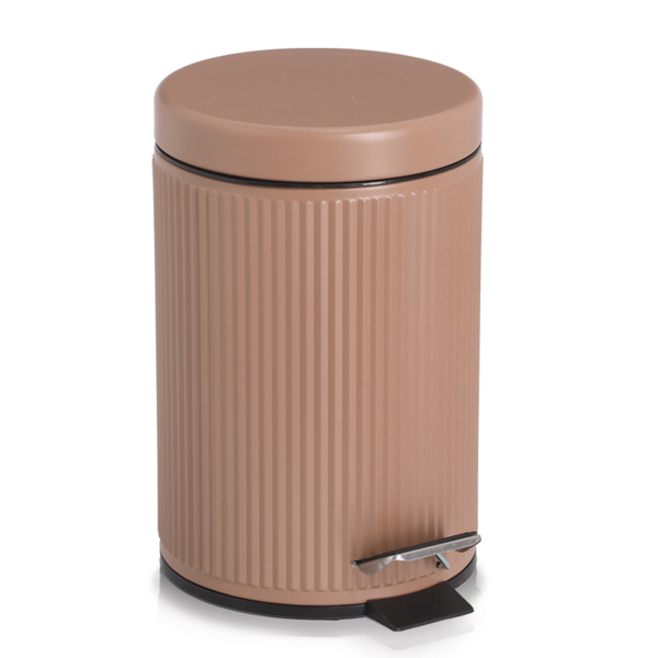 Κάδος Απορριμμάτων Μπάνιου (Φ17x26) Z-L 3lt Mocca 18963