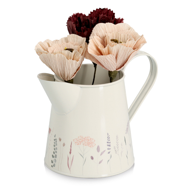 Διακοσμητική Κανάτα (Φ10.5x14) Z-L Flowers 19404