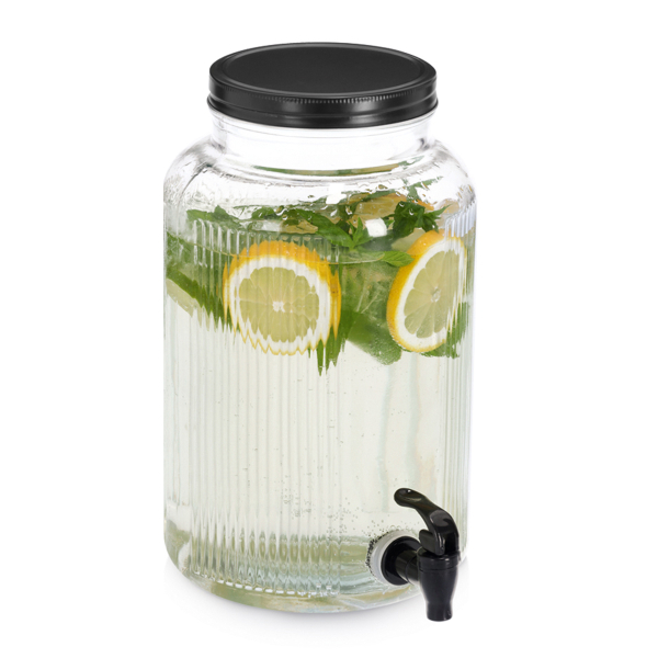 Βάζο Γυάλινο Με Βρυσάκι 3.9lt Z-L 19655