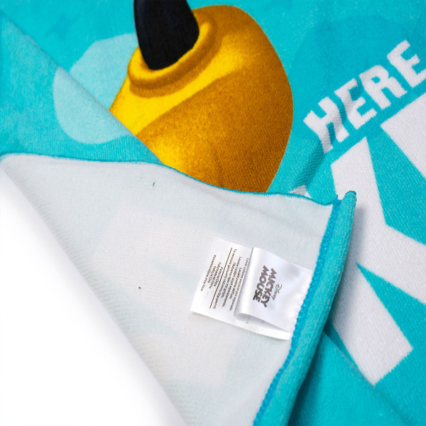 Παιδική Πετσέτα Θαλάσσης Microfiber (70x140) Dimcol Mickey 14 Sky Blue