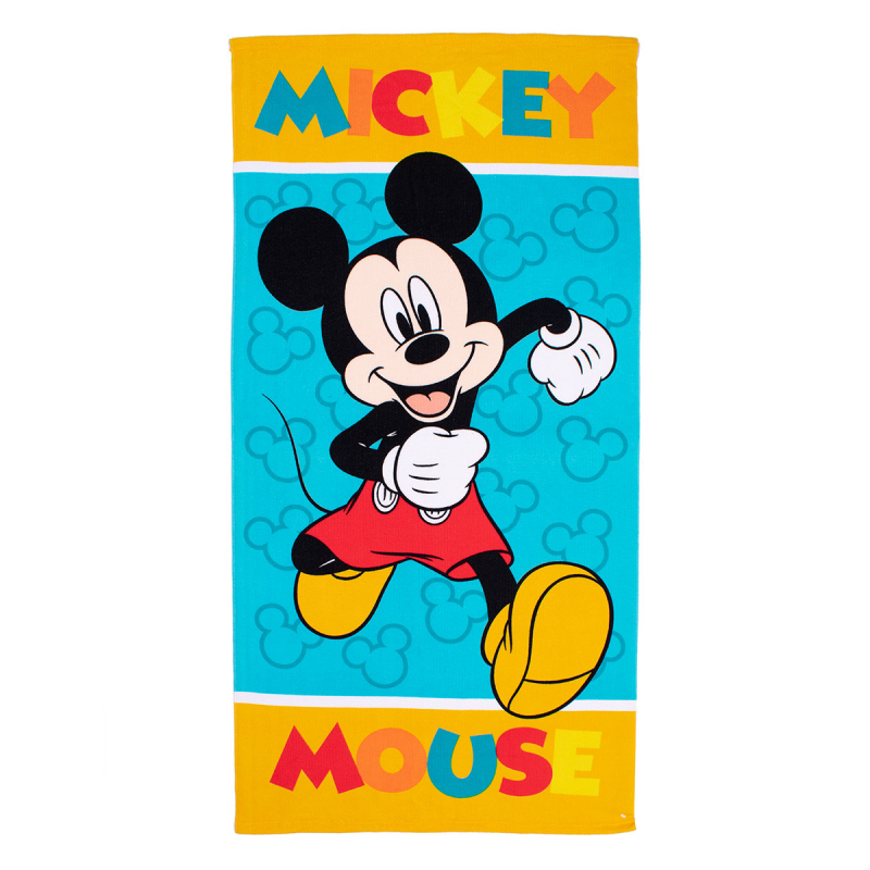Παιδική Πετσέτα Θαλάσσης Microfiber (70x140) Dimcol Mickey 71 Sky Blue