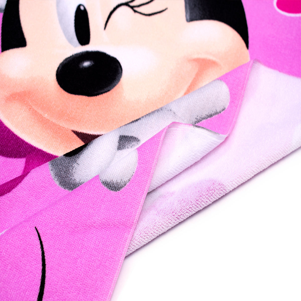 Παιδική Πετσέτα Θαλάσσης Microfiber (70x140) Dimcol Minnie 28 Pink