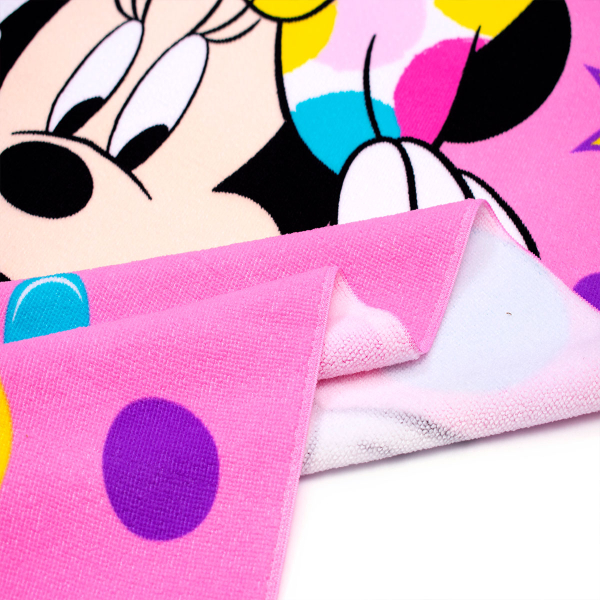 Παιδική Πετσέτα Θαλάσσης Microfiber (70x140) Dimcol Minnie 94 Pink-Multi