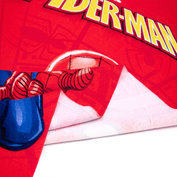 Παιδική Πετσέτα Θαλάσσης Microfiber (70x140) Dimcol Spider-Man 42 Red