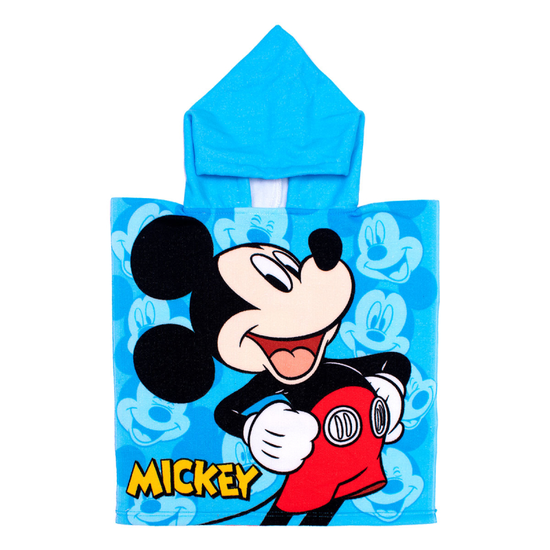 Παιδικό Πόντσο (50x100) Dimcol Mickey 89 Sky Blue