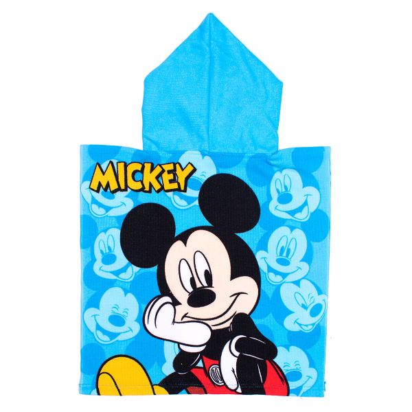 Παιδικό Πόντσο (50x100) Dimcol Mickey 89 Sky Blue