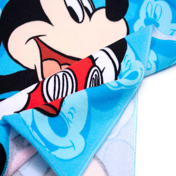 Παιδικό Πόντσο (50x100) Dimcol Mickey 89 Sky Blue