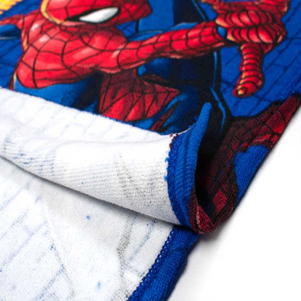 Παιδικό Πόντσο (50x100) Dimcol Spider-Man 04 Blue