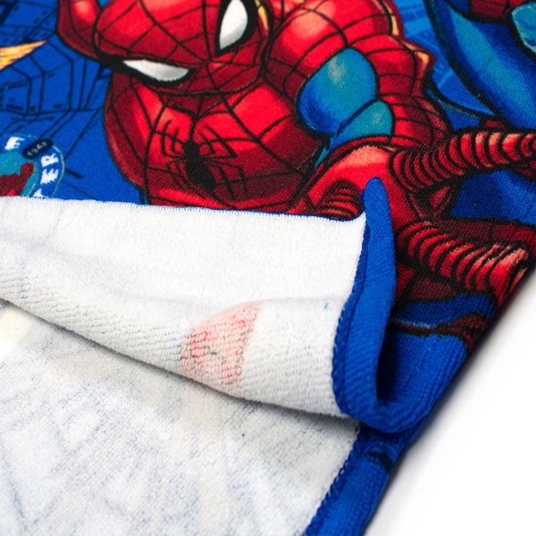 Παιδικό Πόντσο (50x100) Dimcol Spider-Man 95 Blue