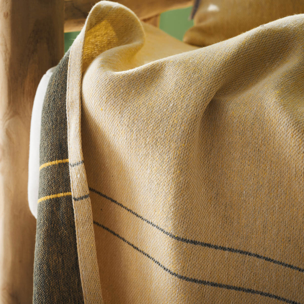 Ριχτάρι Πολυθρόνας (180x180) Gofis Home Ziyi Wheat Yellow 339/04