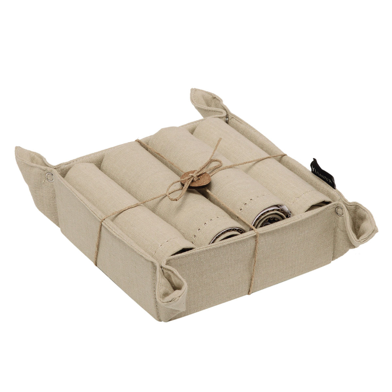 Σουπλά + Καλάθι Ψωμιού (Σετ 5τμχ) Kentia Loft Plato 251