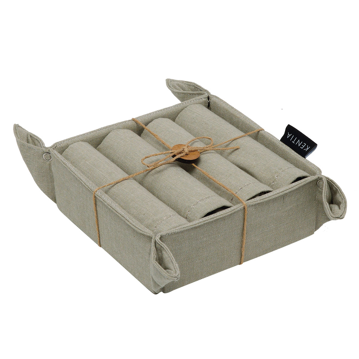 Σουπλά + Καλάθι Ψωμιού (Σετ 5Τμχ) Kentia Loft Plato 252 Home Είδη Σερβιρίσματος Spitishop
