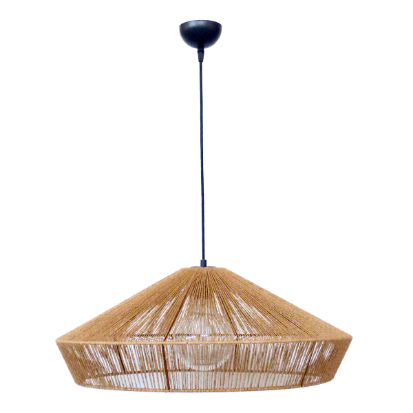 Φωτιστικό Οροφής Μονόφωτο Heronia Sunny/60 31-1379 Brown