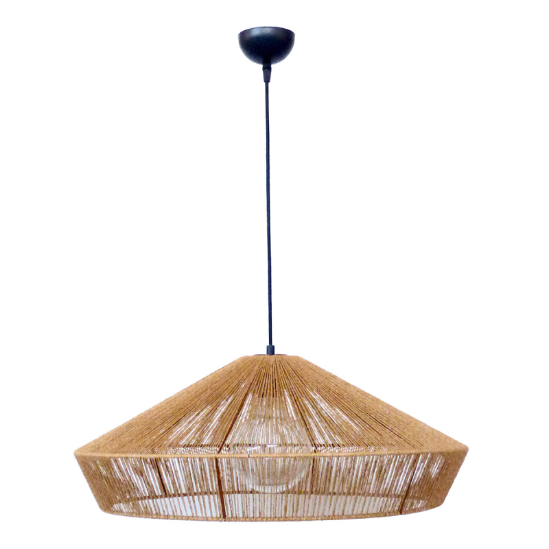 Φωτιστικό Οροφής Μονόφωτο Heronia Sunny/60 31-1379 Brown