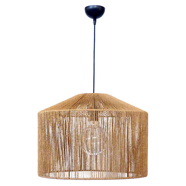 Φωτιστικό Οροφής Μονόφωτο Heronia Yurt/45 31-1383 Brown